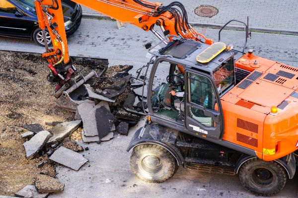 Asphalt Demolition in Sandy