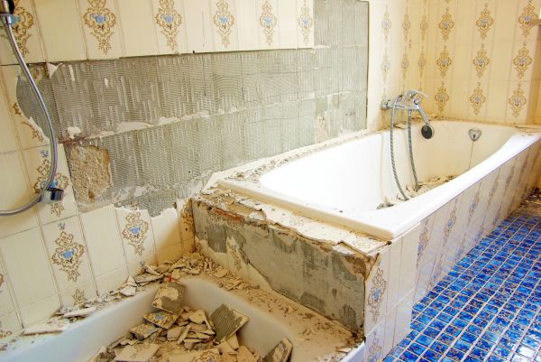 Shower Demolition in Sandy