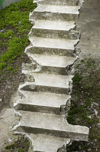 Concrete Steps Demolition in Sandy
